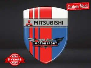 Mitsubishi Window Stickers Custom Max Durable Modern Pro Style